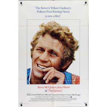 REIVERS Affiche de film - 69x102 cm. - 1969 - Steve McQueen, Mark Rydell REIVERS Affiche de film - 69x102 cm. - 1969 - Steve McQueen, Mark Rydell