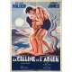 LOVE IS A MANY SPLENDORED THING Original Movie Poster  - 23x32 in. - 1955 - Henry King, William Holden