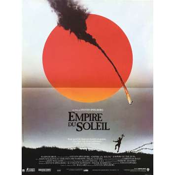 EMPIRE OF THE SUN Original Movie Poster - 15x21 in. - 1987 - Steven Spielberg, Christian Bale