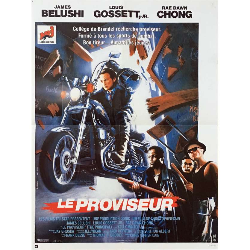 LE PROVISEUR Affiche de film  - 40x60 cm. - 1987 - Jim Belushi, Christopher Cain