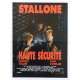 HAUTE SECURITE Synopsis - 21x30 cm. - 1989 - Sylvester Stallone, John Flynn