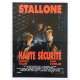 HAUTE SECURITE Synopsis  - 21x30 cm. - 1989 - Sylvester Stallone, John Flynn
