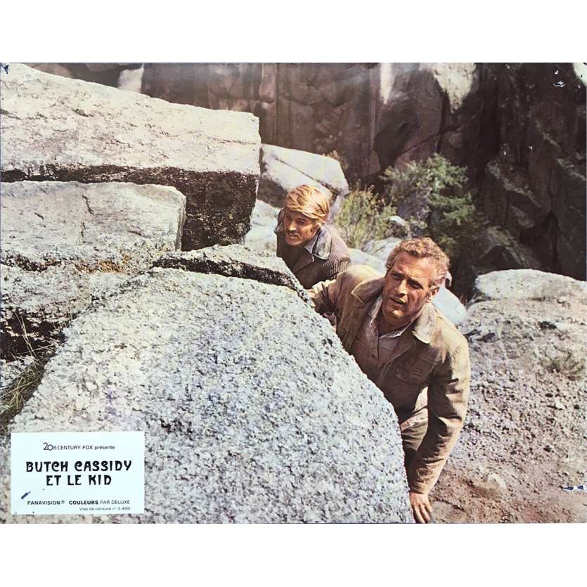 BUTCH CASSIDY AND THE SUNDANCE KID Original Lobby Card N05 - 9x12 in. - 1969 - George Roy Hill, Paul Newman, Robert Redford