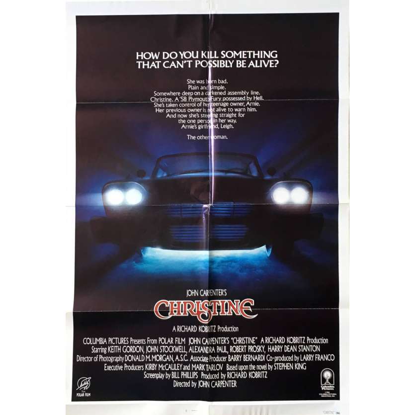 Christine 1983 Film Complet En Francais Affiche américaine de Christine
