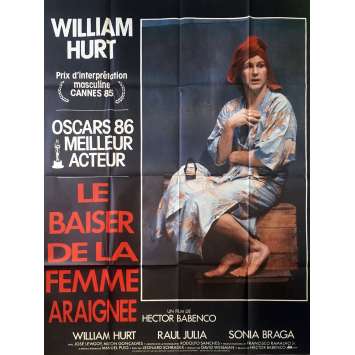 LE BAISER DE LA FEMME ARAIGNEE Affiche de film  - 120x160 cm. - 1985 - William Hurt, Raul Julia