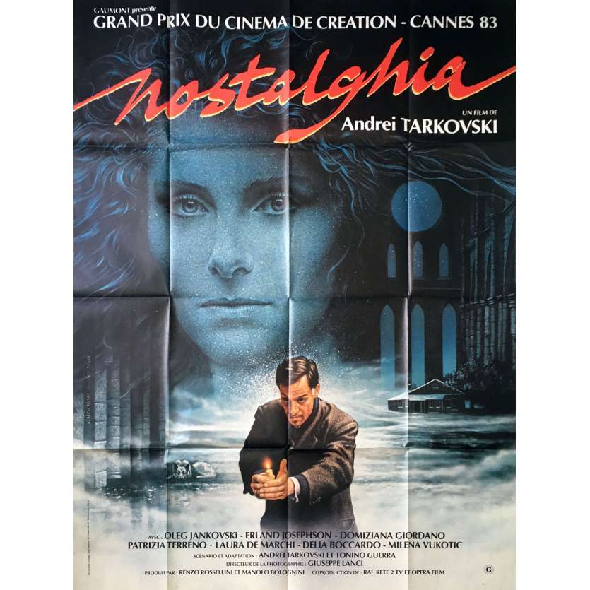 NOSTALGHIA Original Movie Poster - 47x63 in. - 2004 - Andrei Tarkovsky , Oleg Yankovskiy