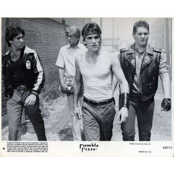 RUMBLE FISH Original Lobby Card N02 - 8x10 in. - 1983 - Francis Ford Coppola, Matt Dillon