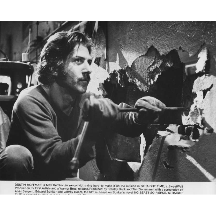 LE RECIDIVISTE Photo de presse N03 - 20x25 cm. - 1978 - Dustin Hoffman, Ulu Grosbard
