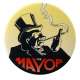BATMAN Badge original d'époque - 1992 - Penguin for Mayor, burton