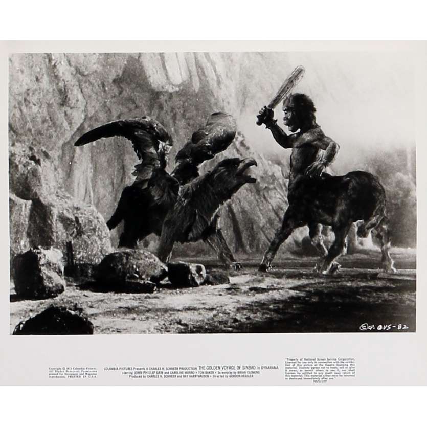 THE GOLDEN VOYAGE OF SINBAD Original Movie Still N06 - 8x10 in. - 1973 - Ray Harryhausen, Caroline Munro