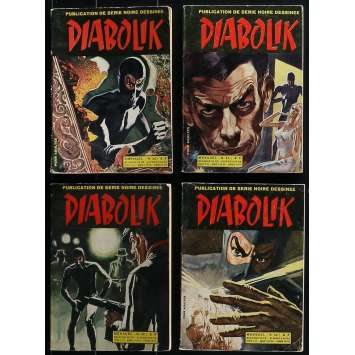 DIABOLIK Lot de BD - 18x24 cm. - 1968 - Gemini 1ère série, Angela Giussani DIABOLIK Lot de BD - 18x24 cm. - 1968 - Gemini 1ère série, Angela Giussani