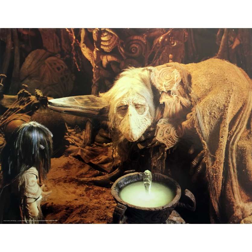 DARK CRYSTAL Original Lobby Card N05 - 11x14 in. - 1982 - Jim Henson, Franck Oz