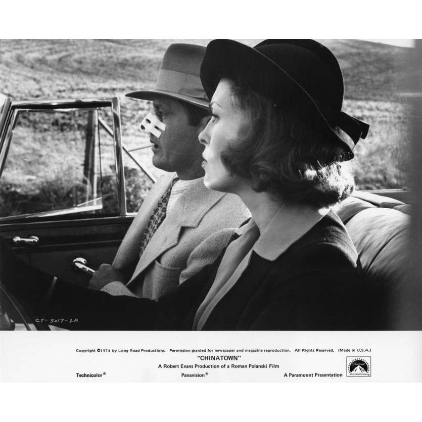 CHINATOWN Original Movie Still  - 8x10 in. - 1974 - Roman Polanski, Jack Nicholson