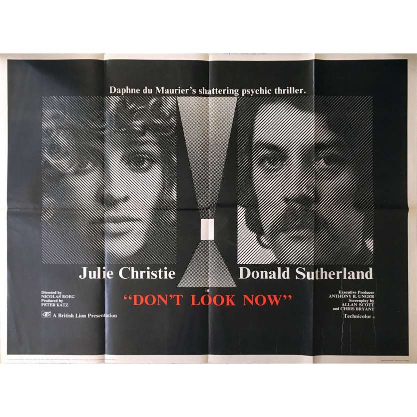NE VOUS RETOURNEZ PAS Affiche de film UK  - 76x102 cm. - 1973 - Donald Sutherland, British Quad