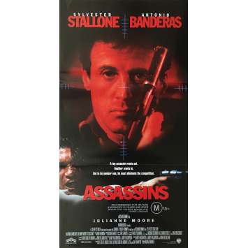 ASSASSINS Original Movie Poster - 13x30 in. - 1995 - Richard Donner, Sylvester Stallone ASSASSINS Original Movie Poster - 13x30 in. - 1995 - Richard Donner, Sylvester Stallone