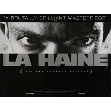 LA HAINE Affiche de film Anglaise - 76x102 cm - Vincent Cassel, Kassovitz LA HAINE Affiche de film Anglaise - 76x102 cm - Vincent Cassel, Kassovitz