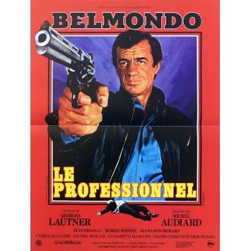 THE PROFESSIONAL Original Movie Poster - 15x21 in. - R1990 - Georges Lautner, Jean-Paul Belmondo THE PROFESSIONAL Original Movie Poster - 15x21 in. - R1990 - Georges Lautner, Jean-Paul Belmondo