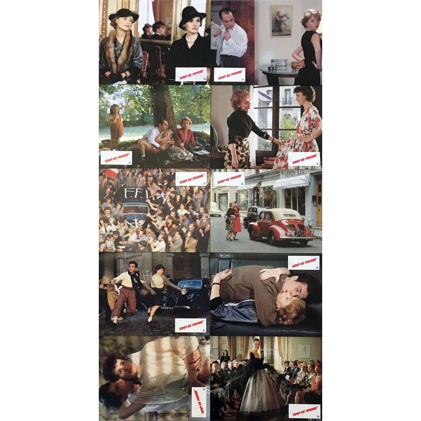 ENTRE NOUS Original Lobby Cards x10 - 9x12 in. - 1983 - Diane Kurys, Isabelle Huppert