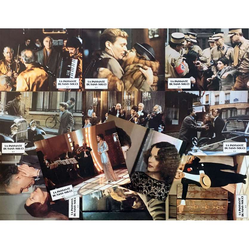 THE PASSERBY Original Lobby Cards x11 - 9x12 in. - 1982 - Jacques Rouffio, Romy Schneider
