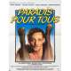 PARADIS POUR TOUS Original Movie Poster - 15x21 in. - 1982 - Alain Jessua, Patrick Dewaere