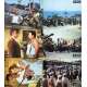 LE GRAND CARNAVAL Original Lobby Cards x6 - 9x12 in. - 1983 - Alexandre Arcady, Philippe Noiret