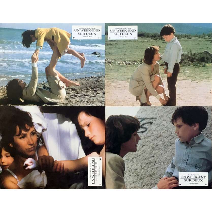 UN WEEK-END SUR DEUX Photos de film x5 - 21x30 cm. - 1990 - Nathalie Baye, Nicole Garcia