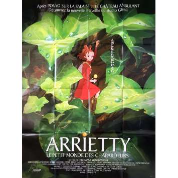 ARRIETY Affiche de film - 120x160 cm. - 2010 - Hayao Miyazaki, Studio Ghibli ARRIETY Affiche de film - 120x160 cm. - 2010 - Hayao Miyazaki, Studio Ghibli