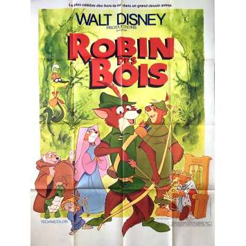 ROBIN DES BOIS Affiche de film 120x160 R1978 Walt Disney Classic ROBIN DES BOIS Affiche de film 120x160 R1978 Walt Disney Classic