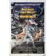 MOONRAKER Original Movie Poster  - 27x40 in. - 1979 - James Bond, Roger Moore