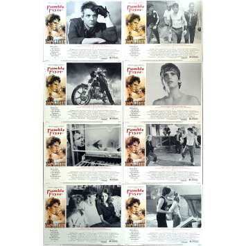 RUSTY JAMES Photos de film x8 - 28x36 cm. - 1983 - Matt Dillon, Francis Ford Coppola RUSTY JAMES Photos de film x8 - 28x36 cm. - 1983 - Matt Dillon, Francis Ford Coppola