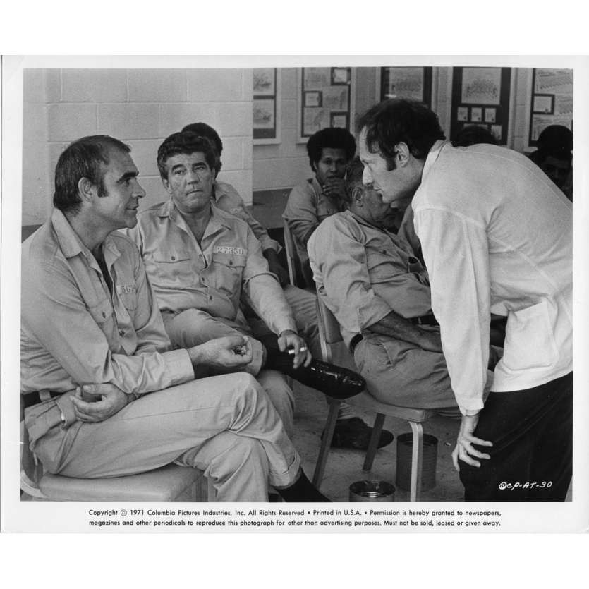 LE DOSSIER ANDERSON Photo de presse N01 - 20x25 cm. - 1971 - Sean Connery, Sidney Lumet