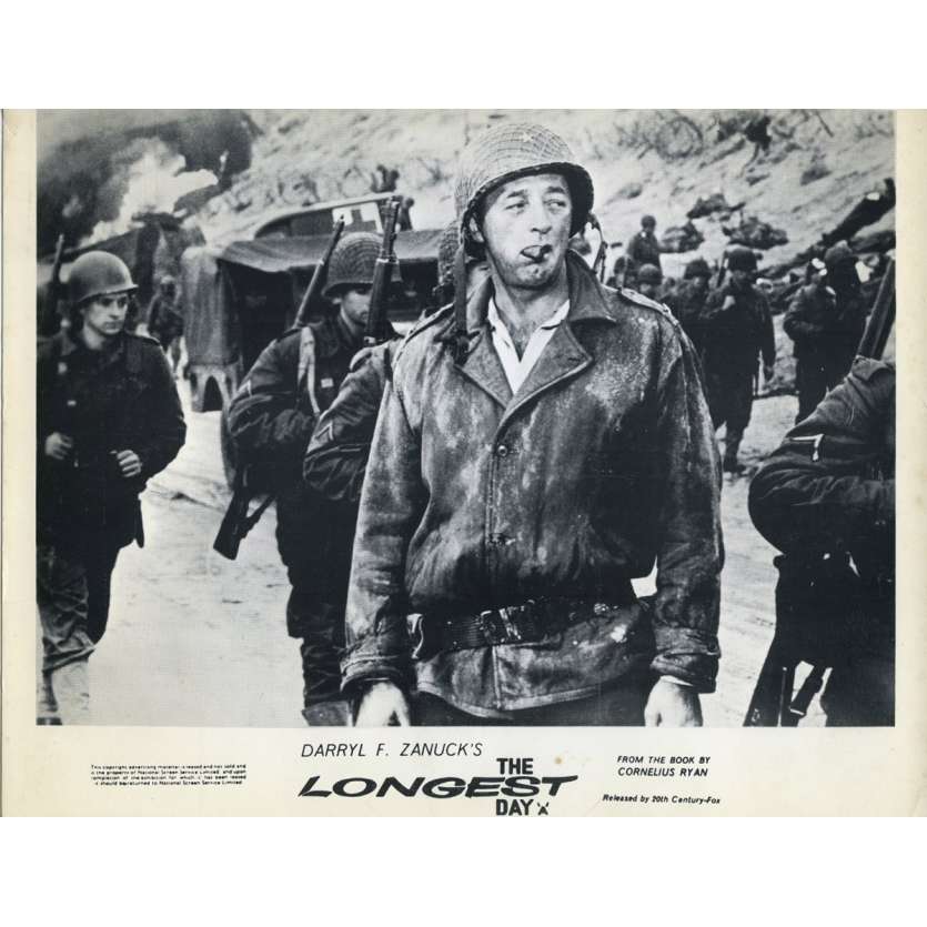 THE LONGEST DAY Original Lobby Card N06 - 8x10 in. - 1962 - Ken Annakin, John Wayne, Dean Martin