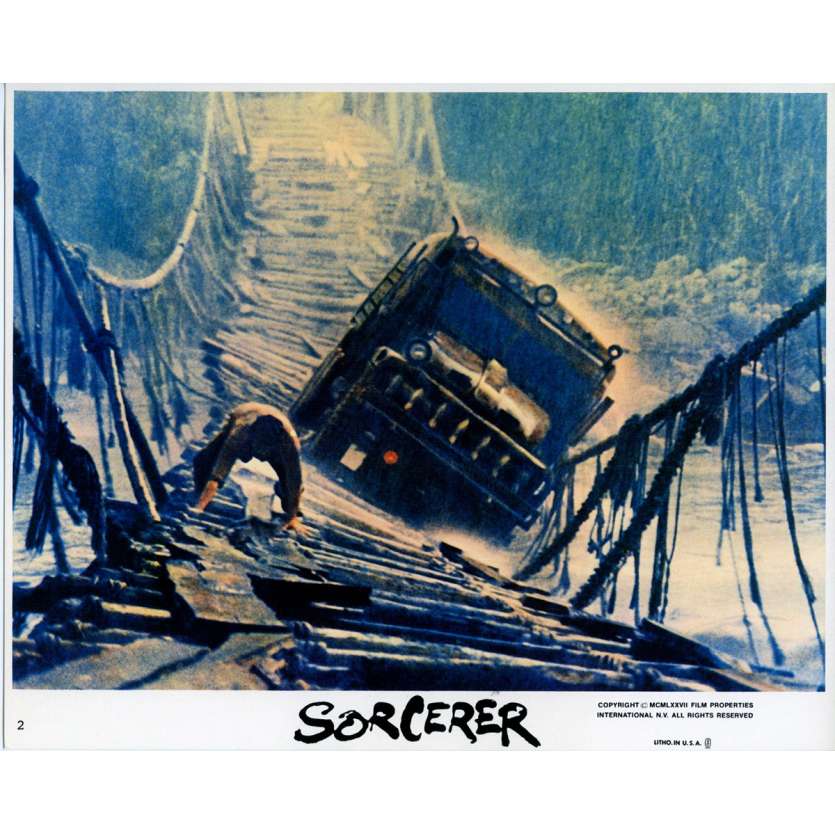 SORCERER Original Lobby Card N02 - 8x10 in. - 1977 - William Friedkin, Roy Sheider