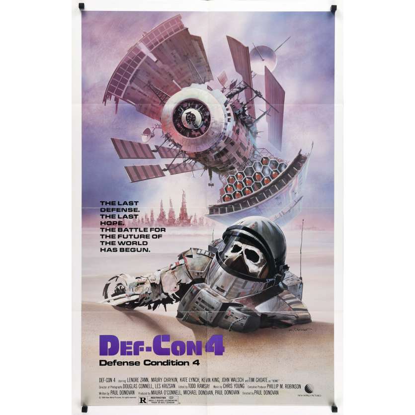 DEF-CON 4 Affiche de film - 69x102 cm. - 1984 - Lenore Zann, Paul Donovan