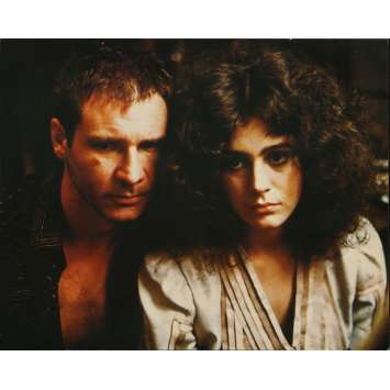 BLADE RUNNER Original Lobby Card N02 - Deluxe - 27x40 in. - 1982 - Ridley Scott, Harrison Ford