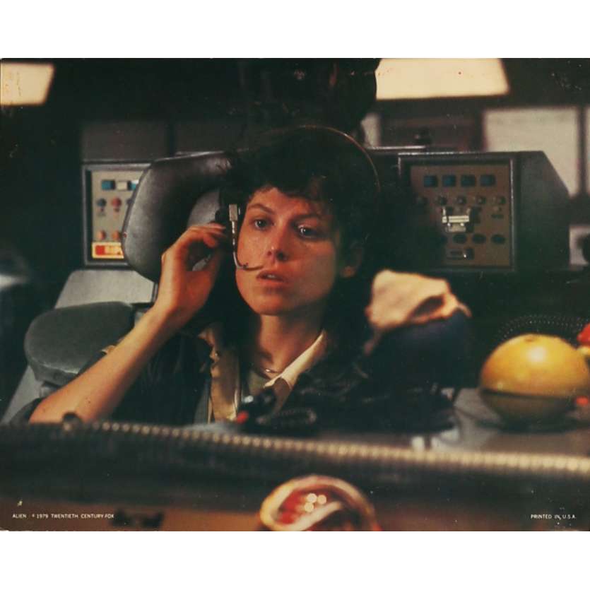 ALIEN Photo de film N01 - Deluxe - 20x25 cm. - 1979 - Sigourney Weaver, Ridley Scott