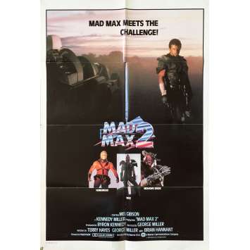 MAD MAX 2 Affiche de film - 69x102 cm. - 1982 - Mel Gibson, George Miller