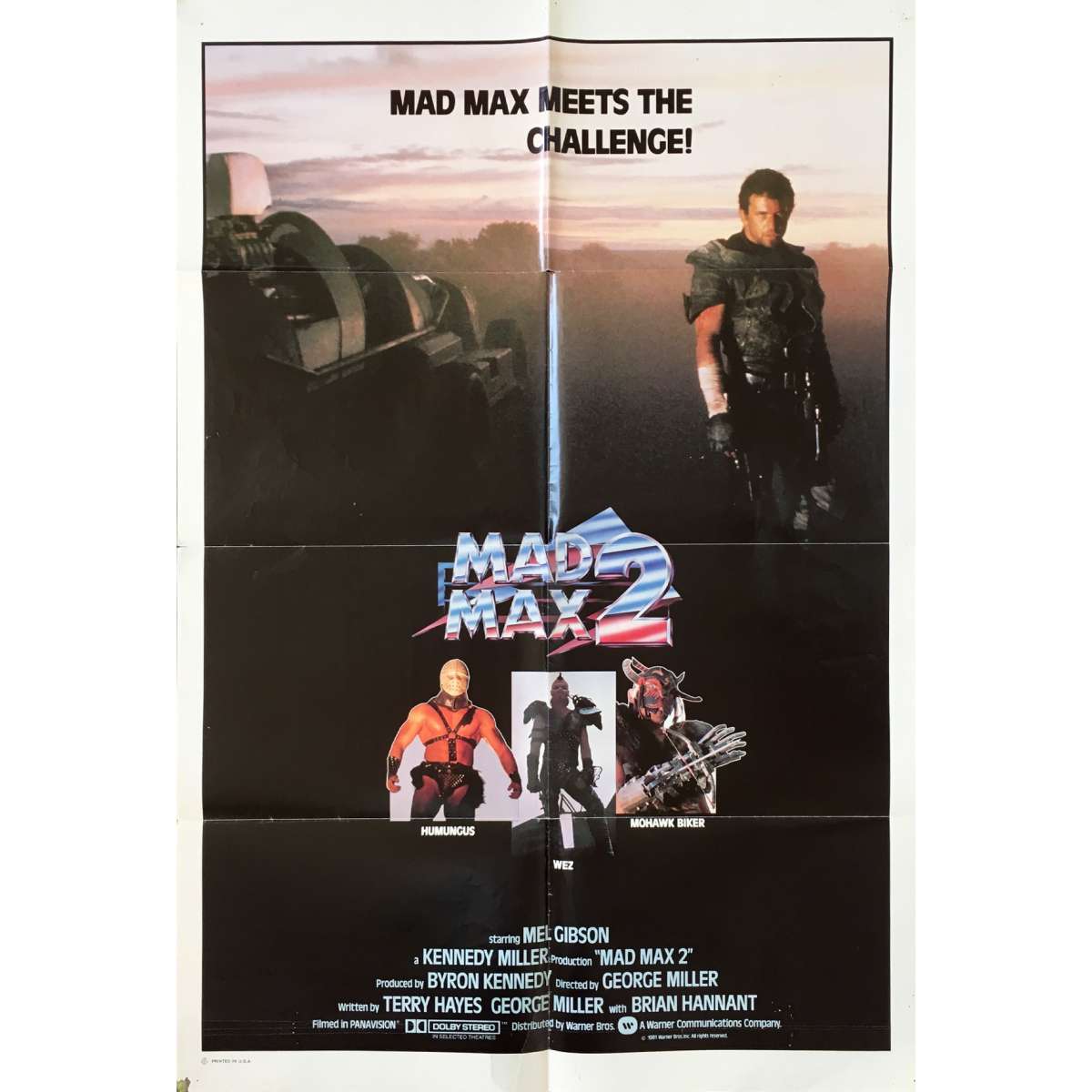 mad max road warrior movie