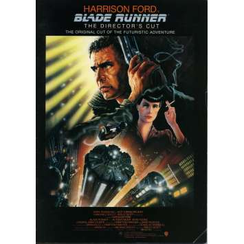 BLADE RUNNER Programme - 21x30 cm. - R1992 - Harrison Ford, Ridley Scott BLADE RUNNER Programme - 21x30 cm. - R1992 - Harrison Ford, Ridley Scott