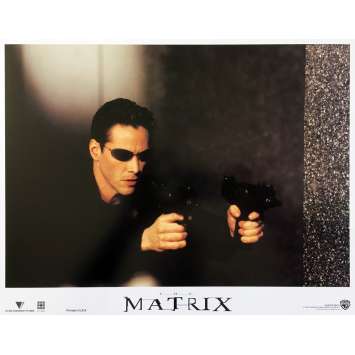 MATRIX Original Lobby Card N08 - 11x14 in. - 1999 - Andy et Lana Wachowski, Keanu Reeves