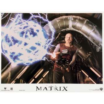 MATRIX Original Lobby Card N03 - 11x14 in. - 1999 - Andy et Lana Wachowski, Keanu Reeves