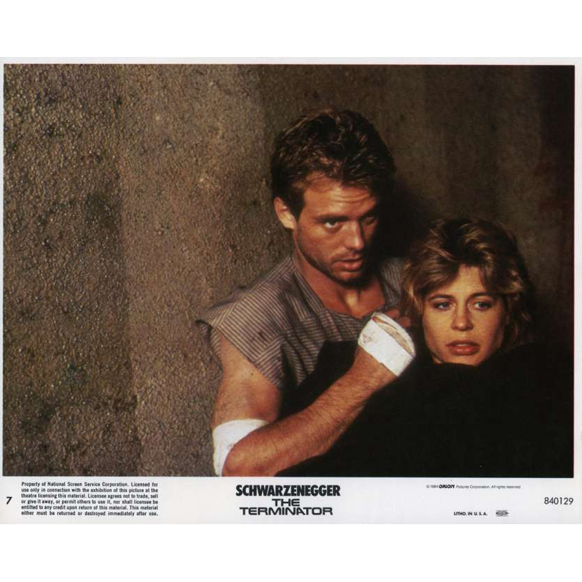 TERMINATOR Original Lobby Card N07 - 8x10 in. - 1983 - James Cameron, Arnold Schwarzenegger