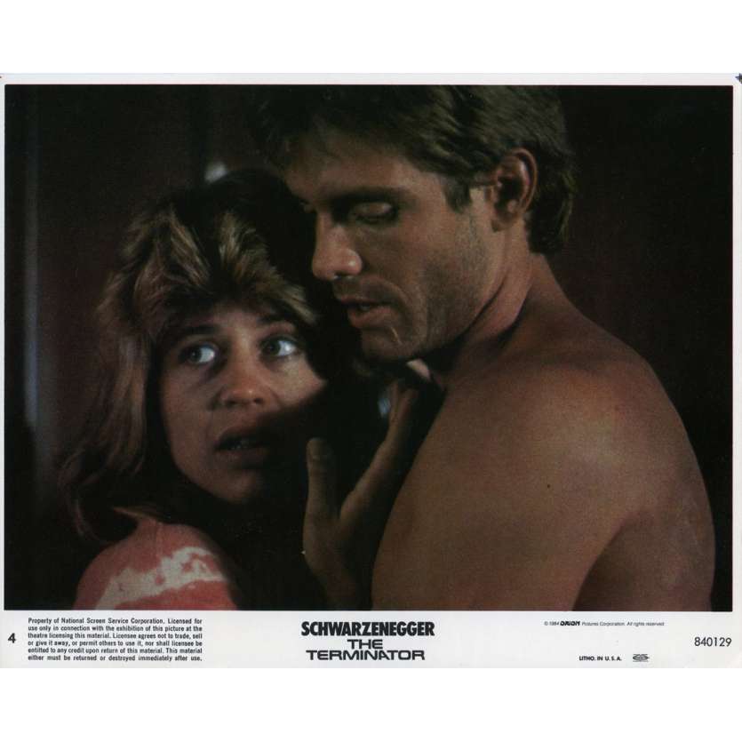 TERMINATOR Original Lobby Card N04 - 8x10 in. - 1983 - James Cameron, Arnold Schwarzenegger