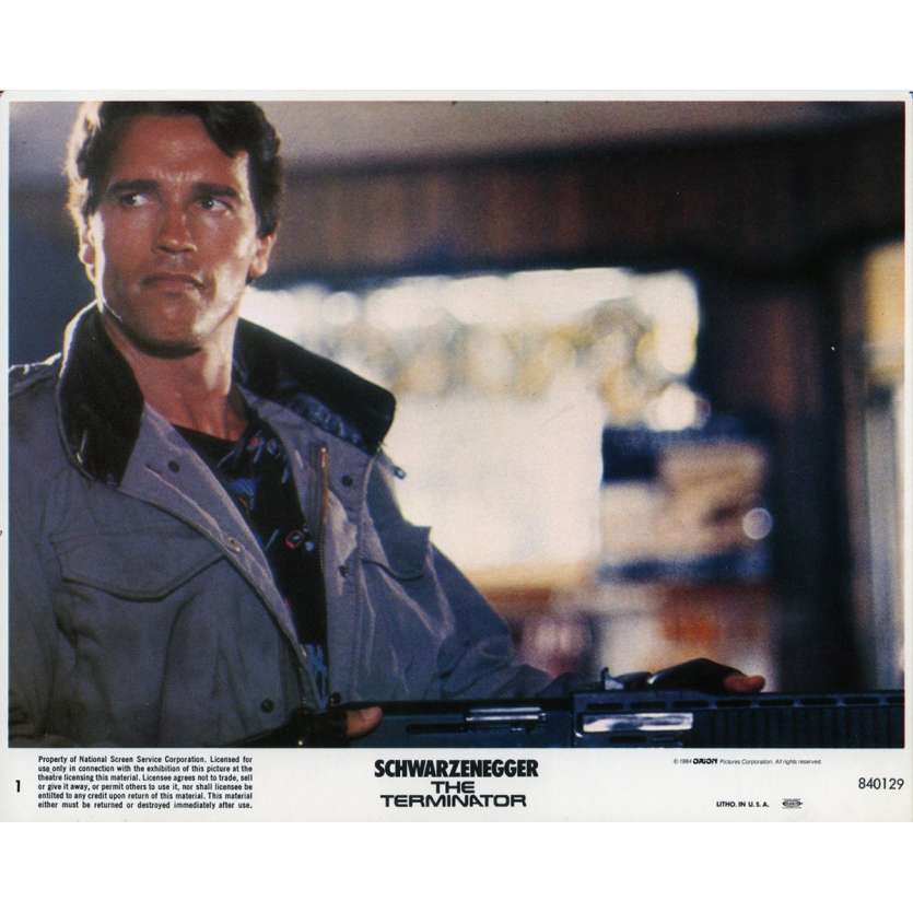 TERMINATOR Original Lobby Card N01 - 8x10 in. - 1983 - James Cameron, Arnold Schwarzenegger