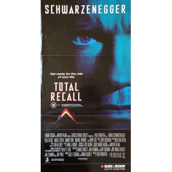 TOTAL RECALL Affiche de film - 33x78 cm. - 1990 - Arnold Schwarzenegger, Paul Verhoeven TOTAL RECALL Affiche de film - 33x78 cm. - 1990 - Arnold Schwarzenegger, Paul Verhoeven