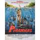 PIRANHA Original Movie Poster - 47x63 in. - 1978 - Joe Dante, Kevin McCarthy