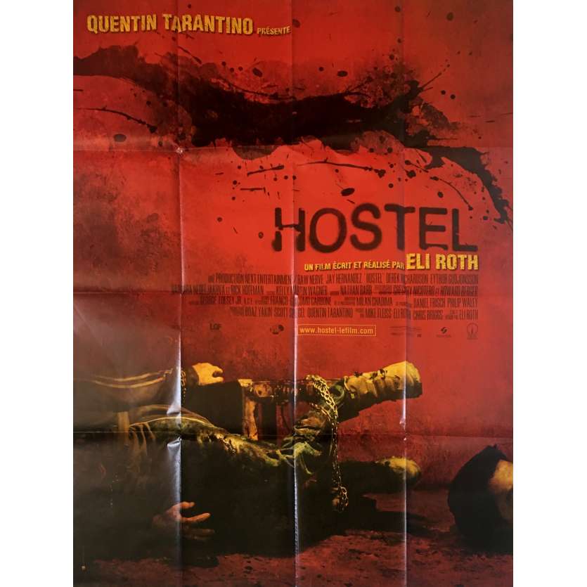 HOSTEL Affiche de film - 120x160 cm. - 2005 - Jay Hernandez, Eli Roth