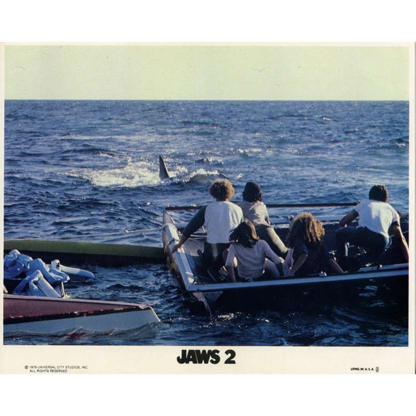 JAWS 2 Original Lobby Card N03 - 8x10 in. - 1978 - Jeannot Szwarc, Roy Sheider