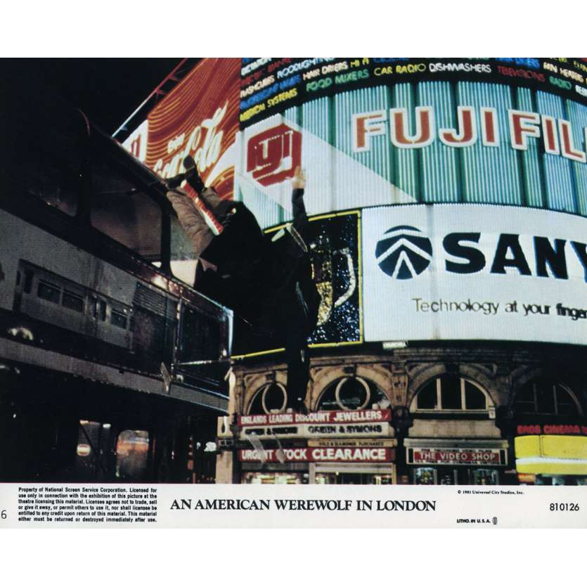 LE LOUP-GAROU DE LONDRES Photo de film N06 - 20x25 cm. - 1981 - David Naughton, John Landis