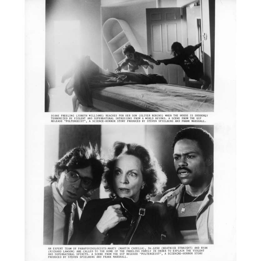 POLTERGEIST Original Movie Still N02 - 8x10 in. - 1982 - Steven Spielberg, Heather o'rourke